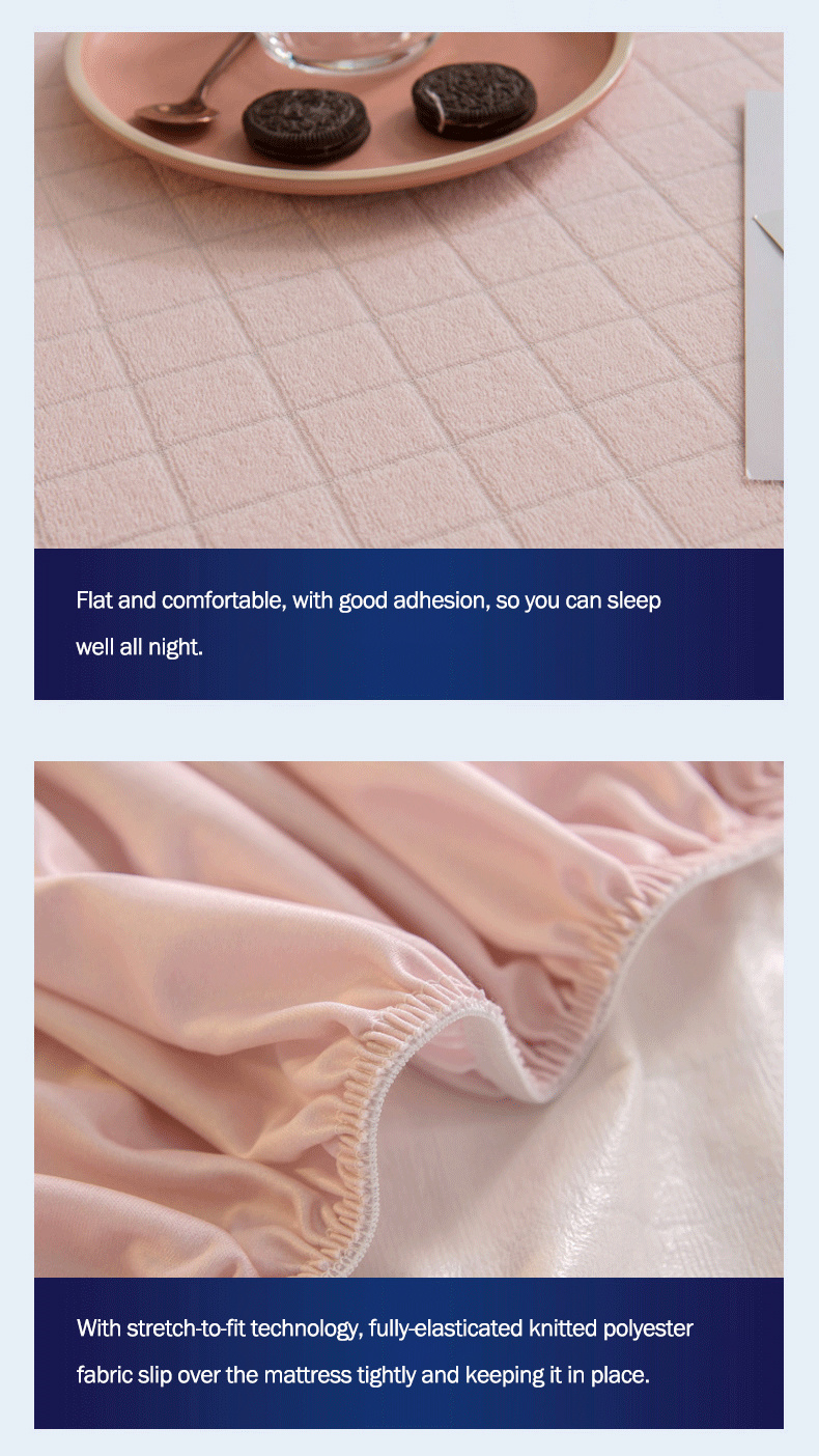 Pure Cotton Waterproof Bedsheet-13